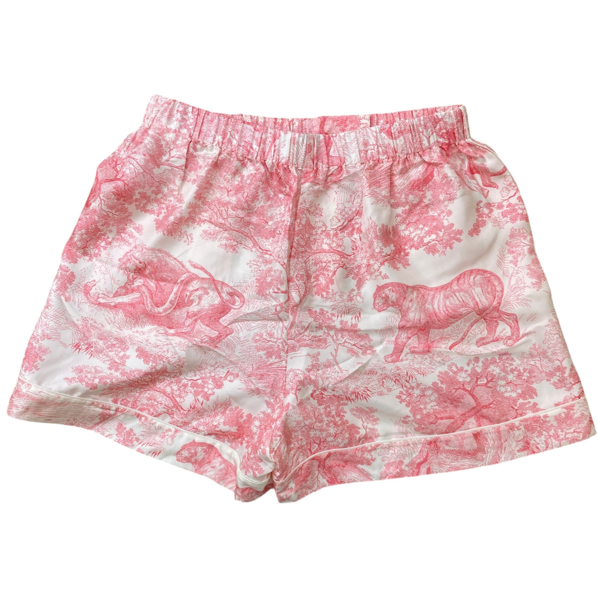 Women's Dioriviera Chez Moi Shirt & Shorts Co-ord Full Tracksuit Pink Size L / UK 12 - Photo 7