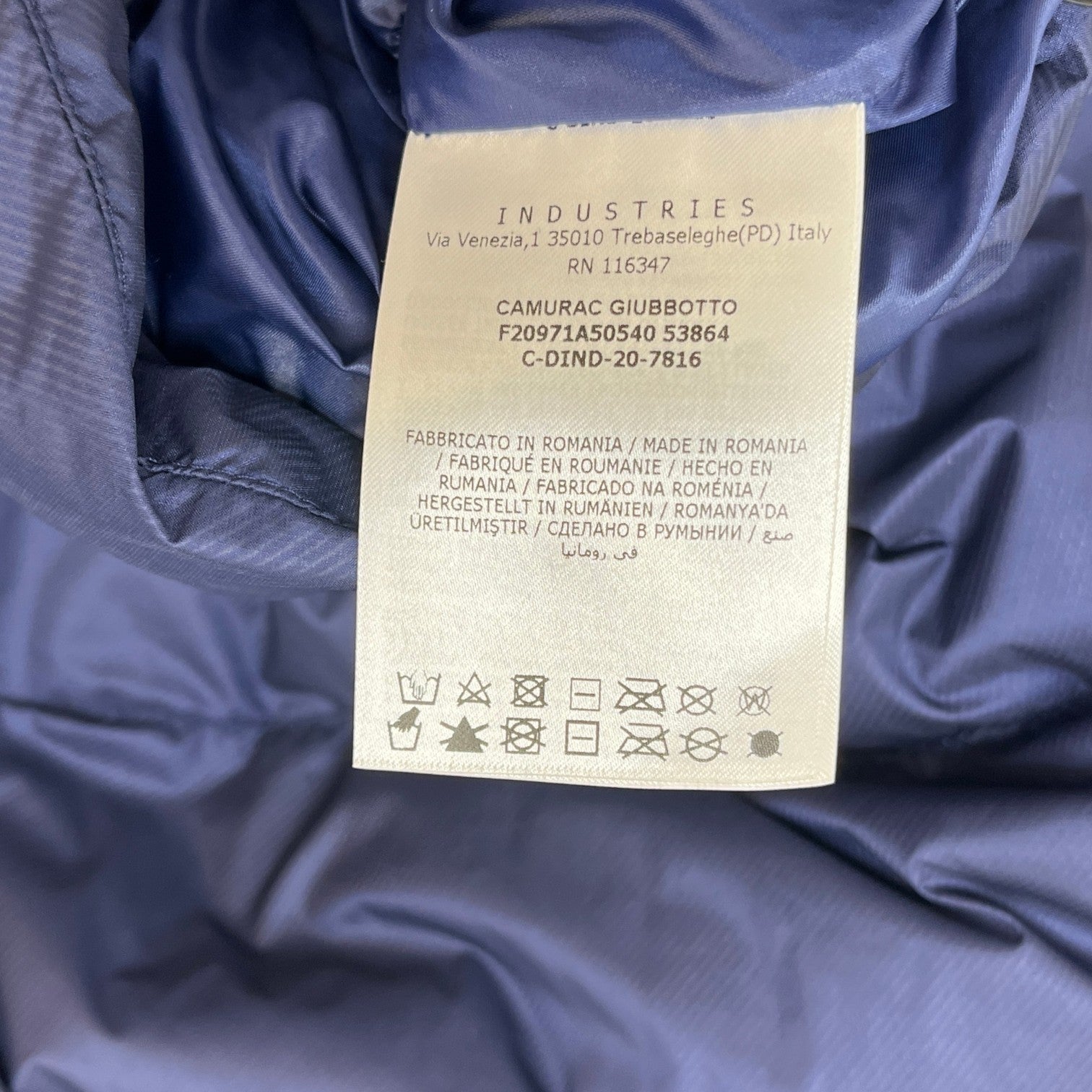Men's Grenoble Camurac Down Jacket Blue Size 2 / M - Photo 7