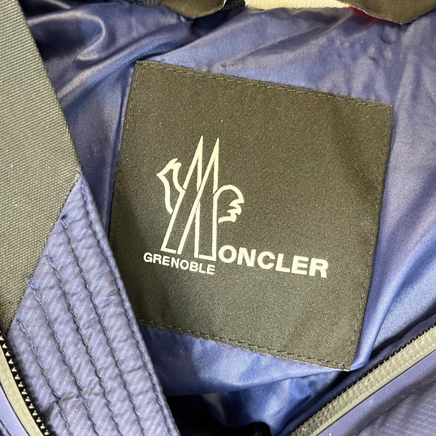 Men's Grenoble Camurac Down Jacket Blue Size 2 / M - Photo 8