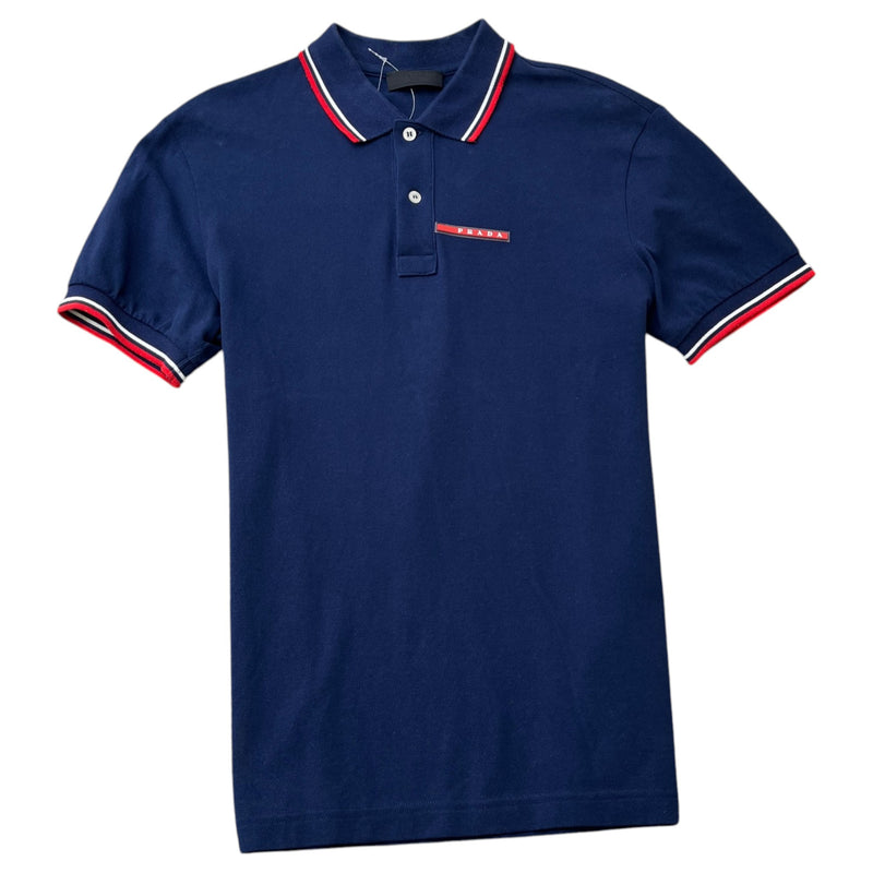Men's Linea Rossa Polo Shirt Navy Size M