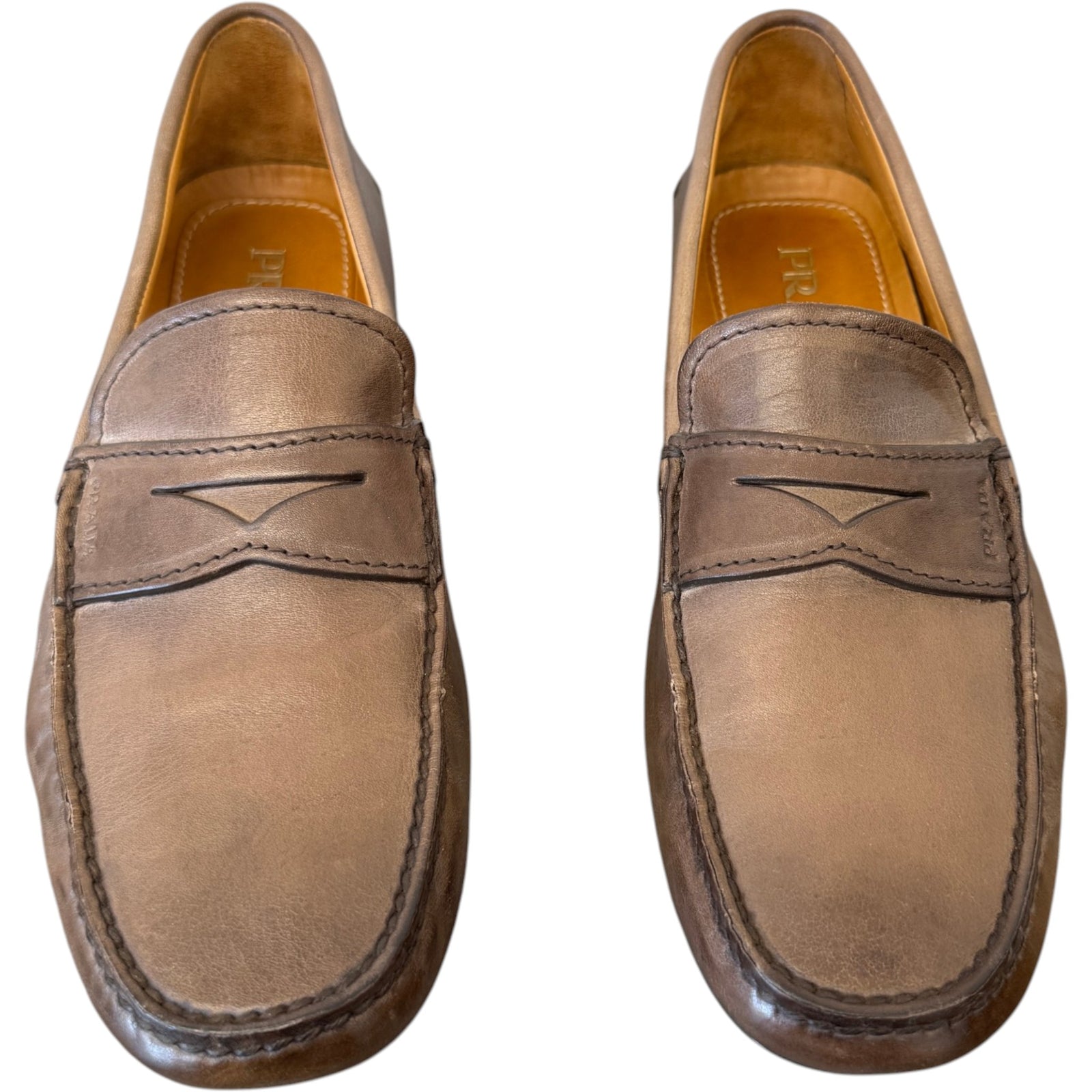Men's Diver Loafers Brown Size UK 7 / EU 41 - Photo 6