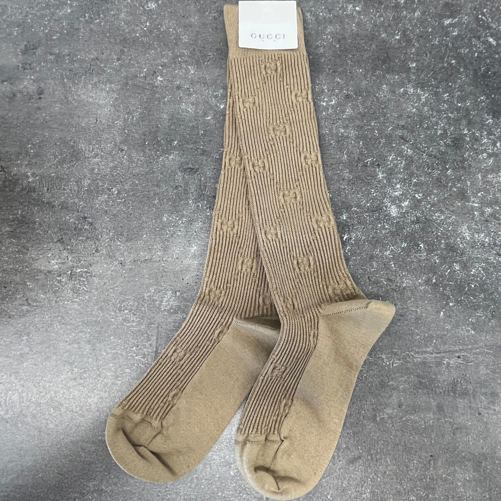 Gucci Women's GG Supreme Socks Brown Size 2-5 - Photo 10
