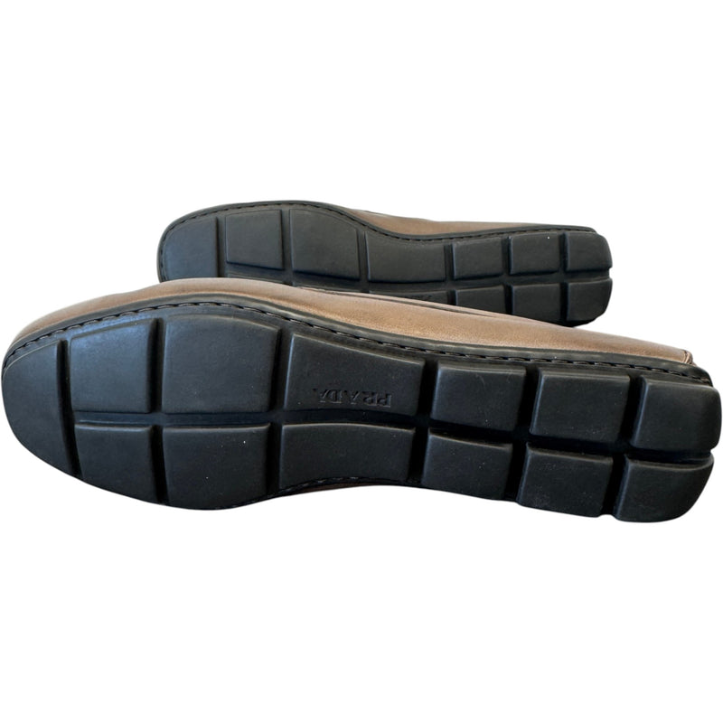 Men's Diver Loafers Brown Size UK 7 / EU 41