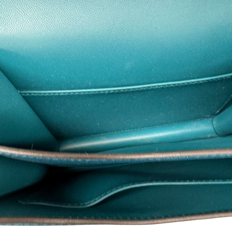 Women's Constance 18 Vert Bosphore Epsom Handbag Blue