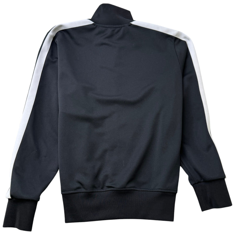 Men's Logo Print Track Jacket Black Size XL