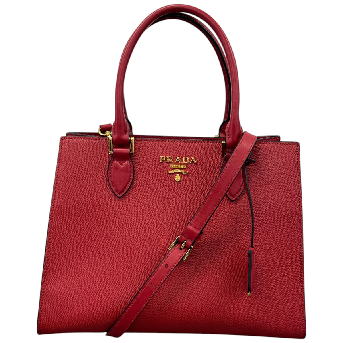 Women's Saffiano Handbag Red - Photo 1
