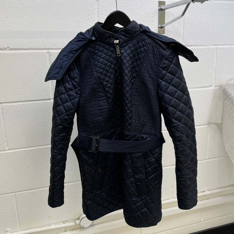 Women's Quited Jacket Navy Size IT 42 / UK 10