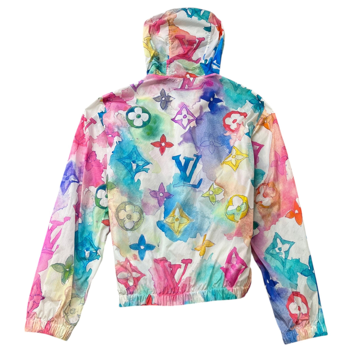 Men's Monogram Watercolour Windbreaker Multi-Coloured Size S - Photo 2