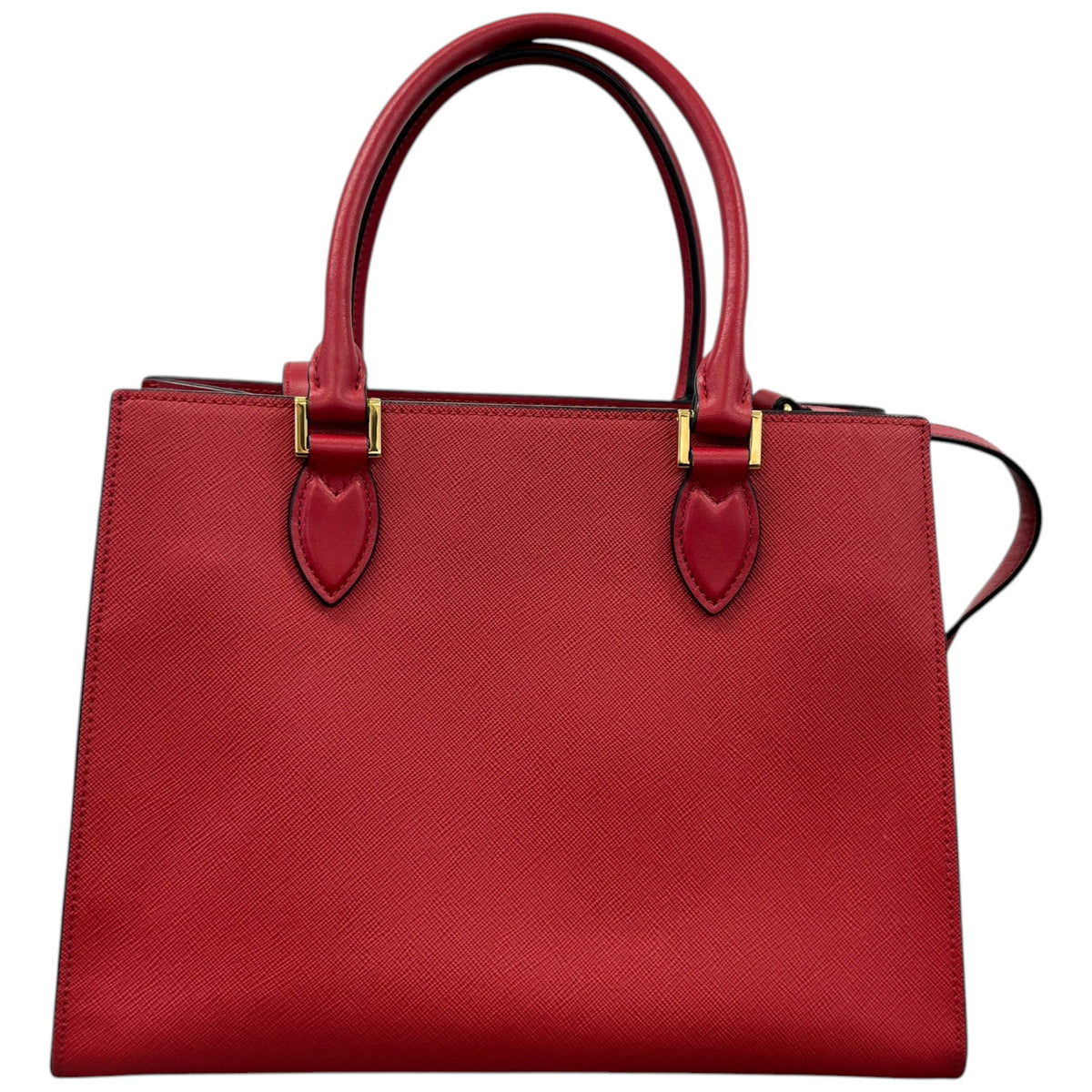 Women's Saffiano Handbag Red - Photo 3