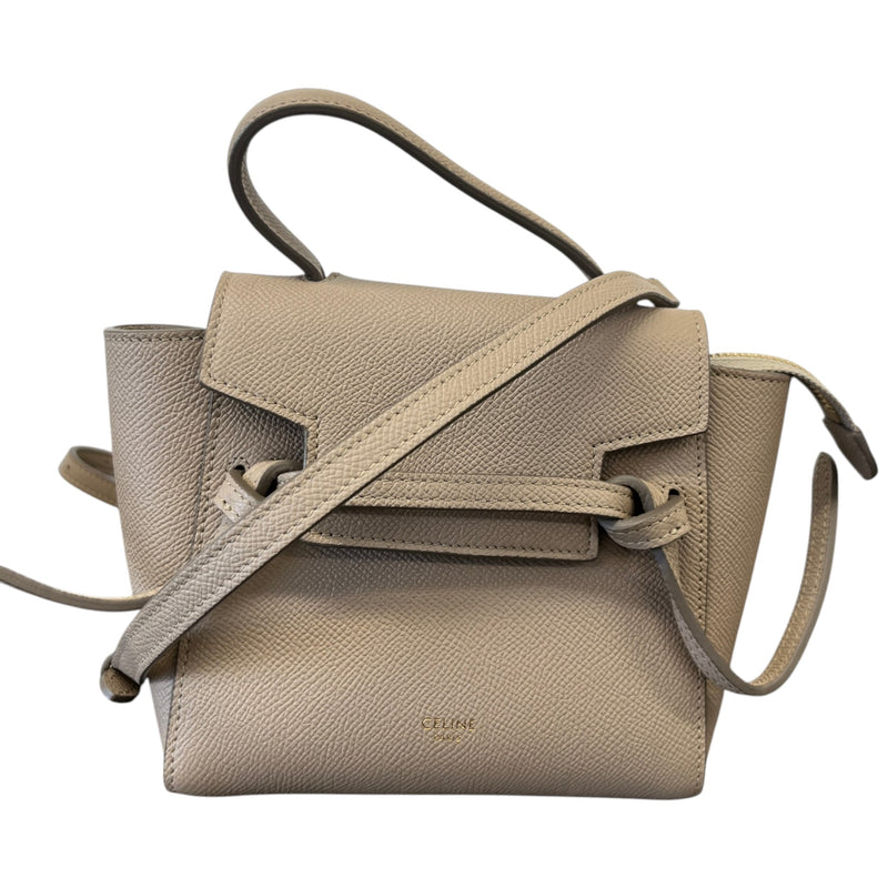Women's Pico Belt Handbag Beige