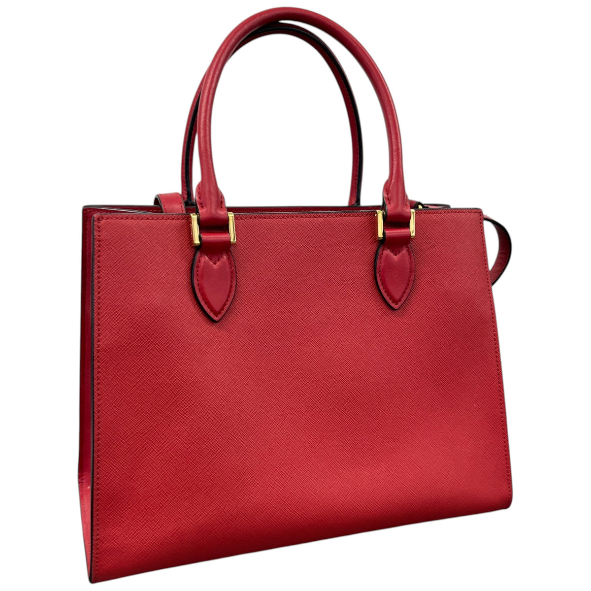 Women's Saffiano Handbag Red - Photo 8