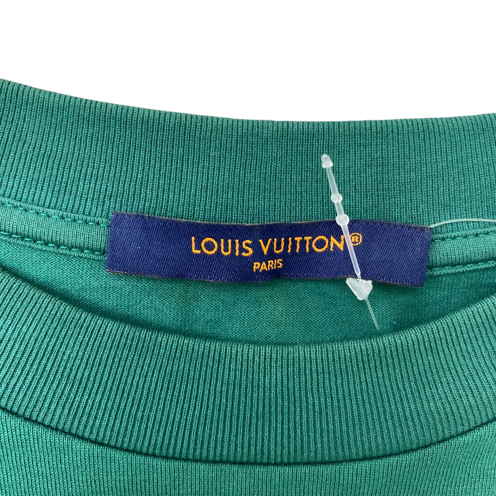 Men's Monogram Gradient T-Shirt Green Size S - Photo 5