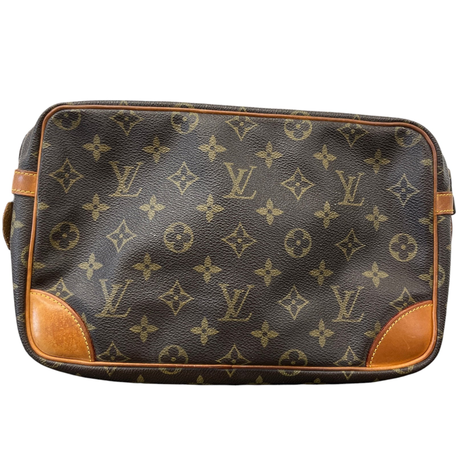 Louis Vuitton Women's Monogram Compiègne Clutch Brown - Photo 2
