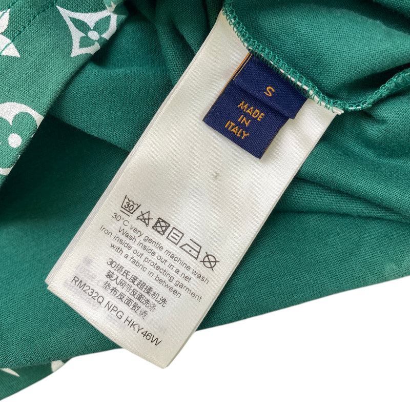 Men's Monogram Gradient T-Shirt Green Size S