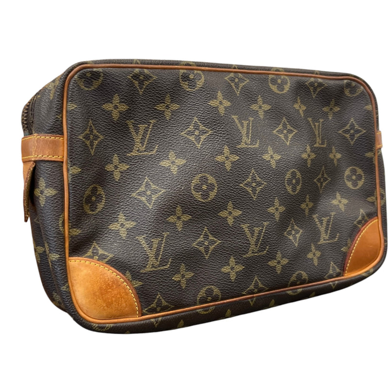 Louis Vuitton Women's Monogram Compiègne Clutch Brown