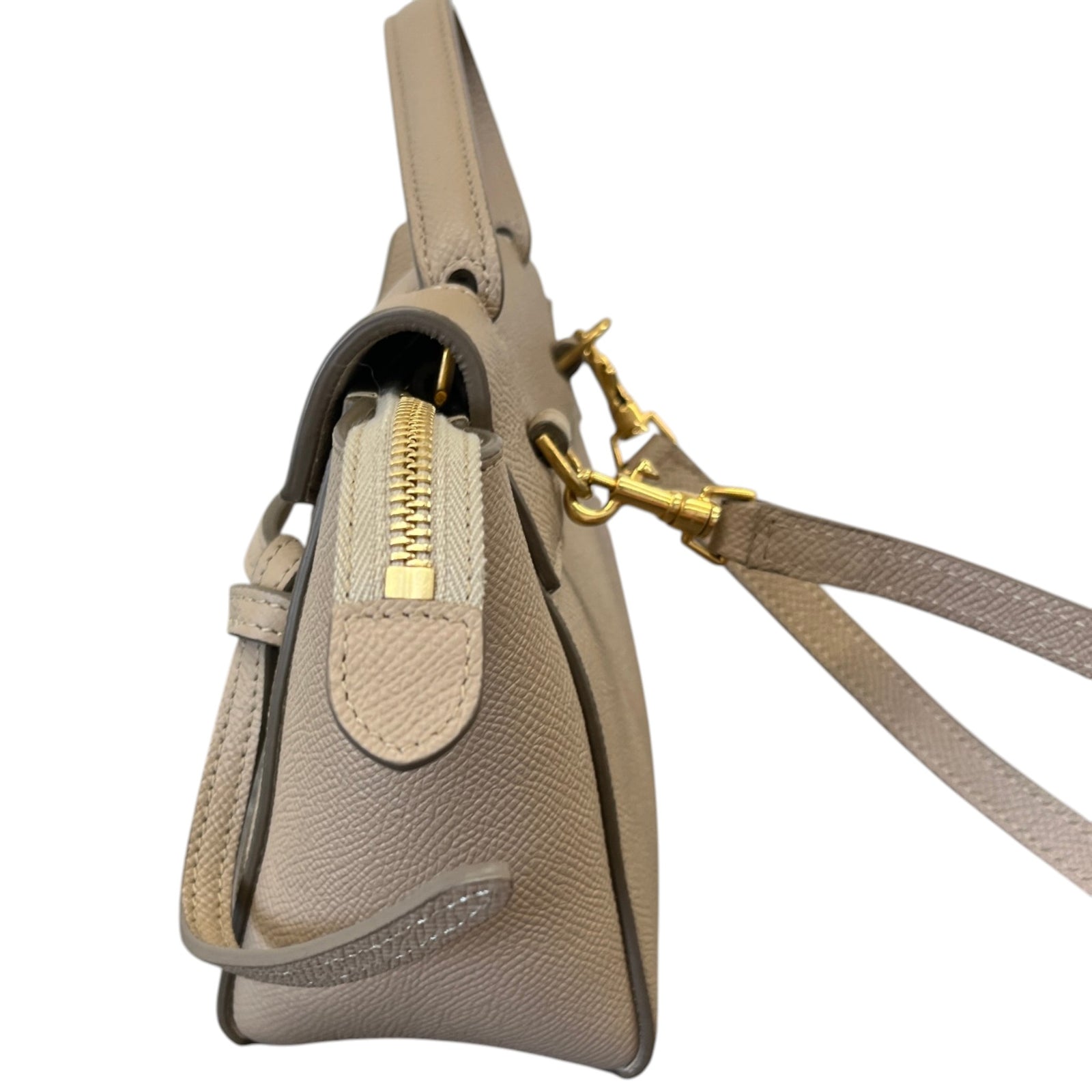 Women's Pico Belt Handbag Beige - Photo 7