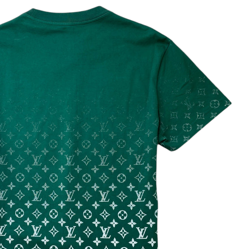 Men's Monogram Gradient T-Shirt Green Size S