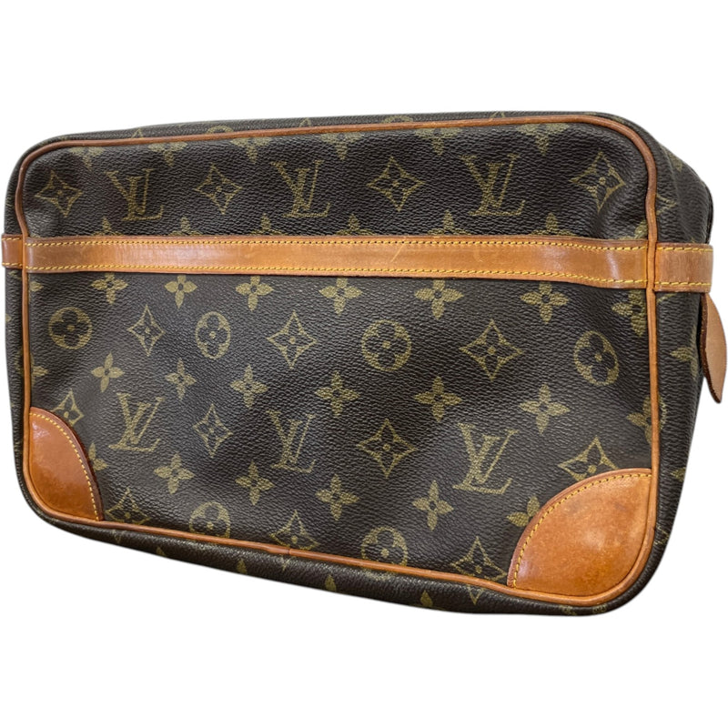 Louis Vuitton Women's Monogram Compiègne Clutch Brown