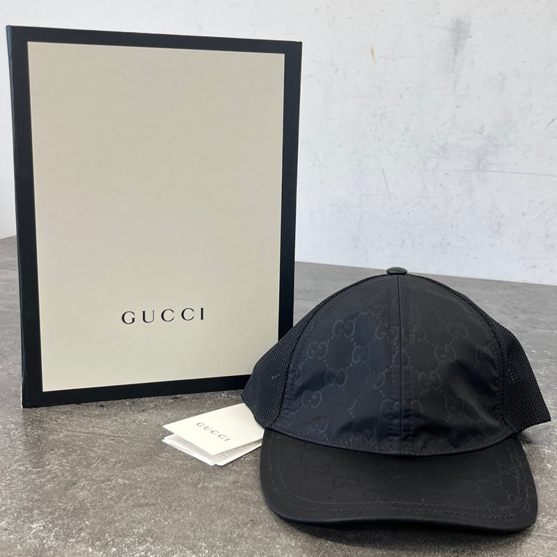 Men's GG Supreme Baseball Beanie Black Size S
