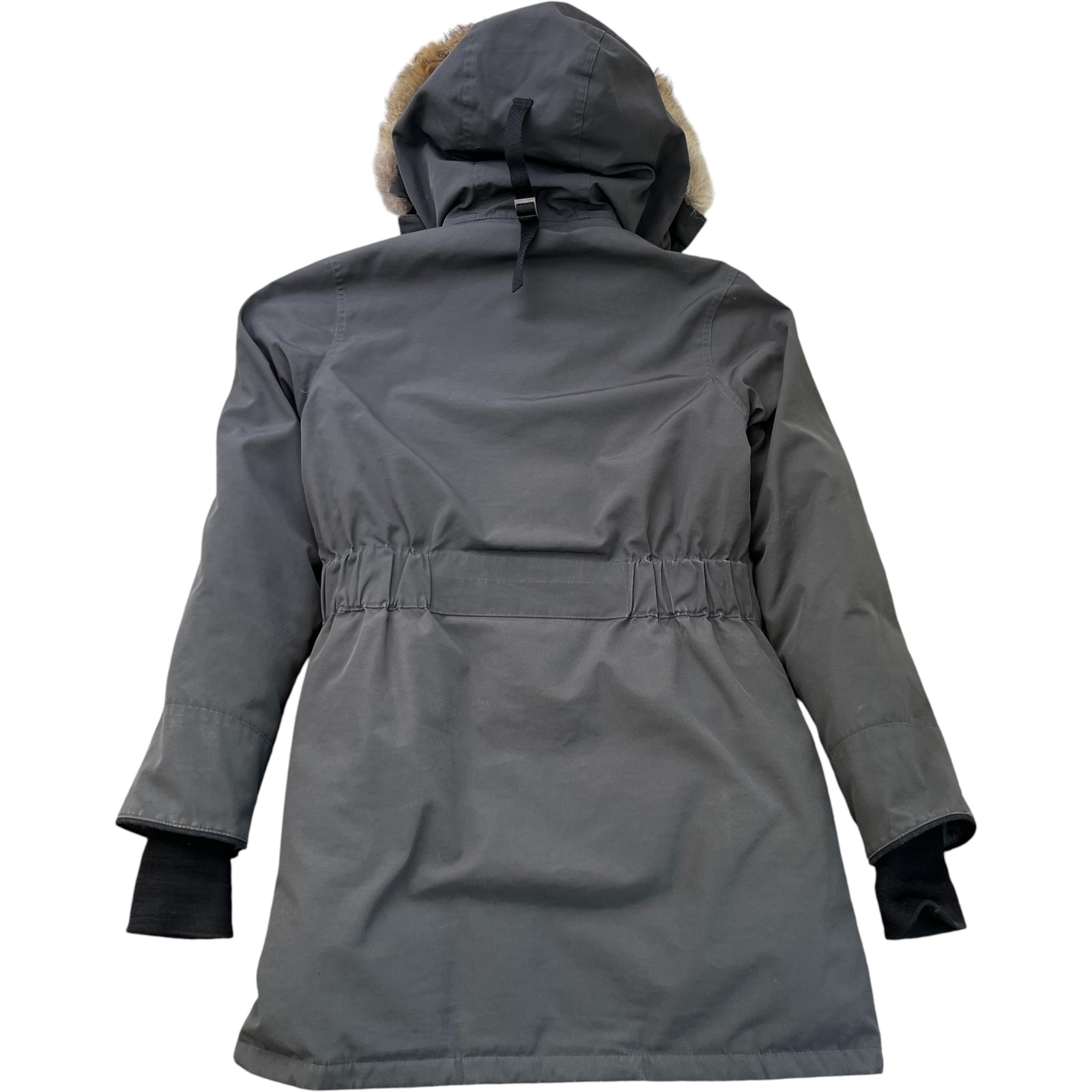 Women's Trillium Parka Down Jacket Grey Size S - Photo 2