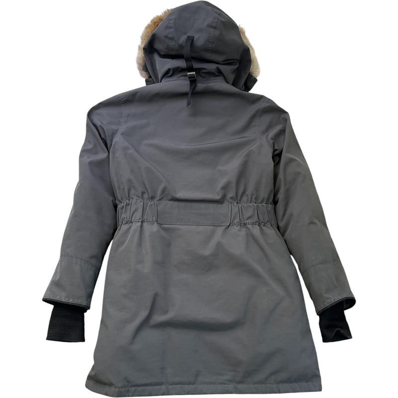 Women's Trillium Parka Down Jacket Grey Size S
