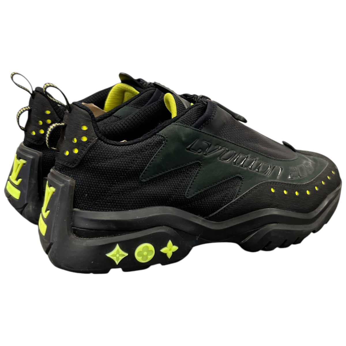 Men's Millennium 2054 Low Trainers Black Size UK 7 / EU 41 - Photo 8