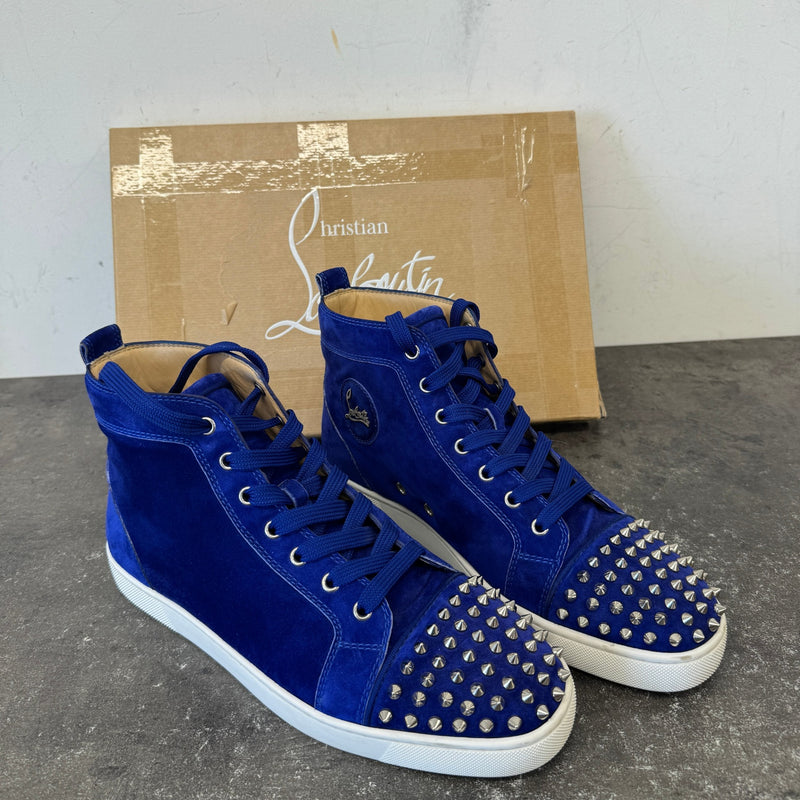 Men's Seavaste 2 Orlato Flat High Trainers Blue Size UK 8.5 / EU 42.5