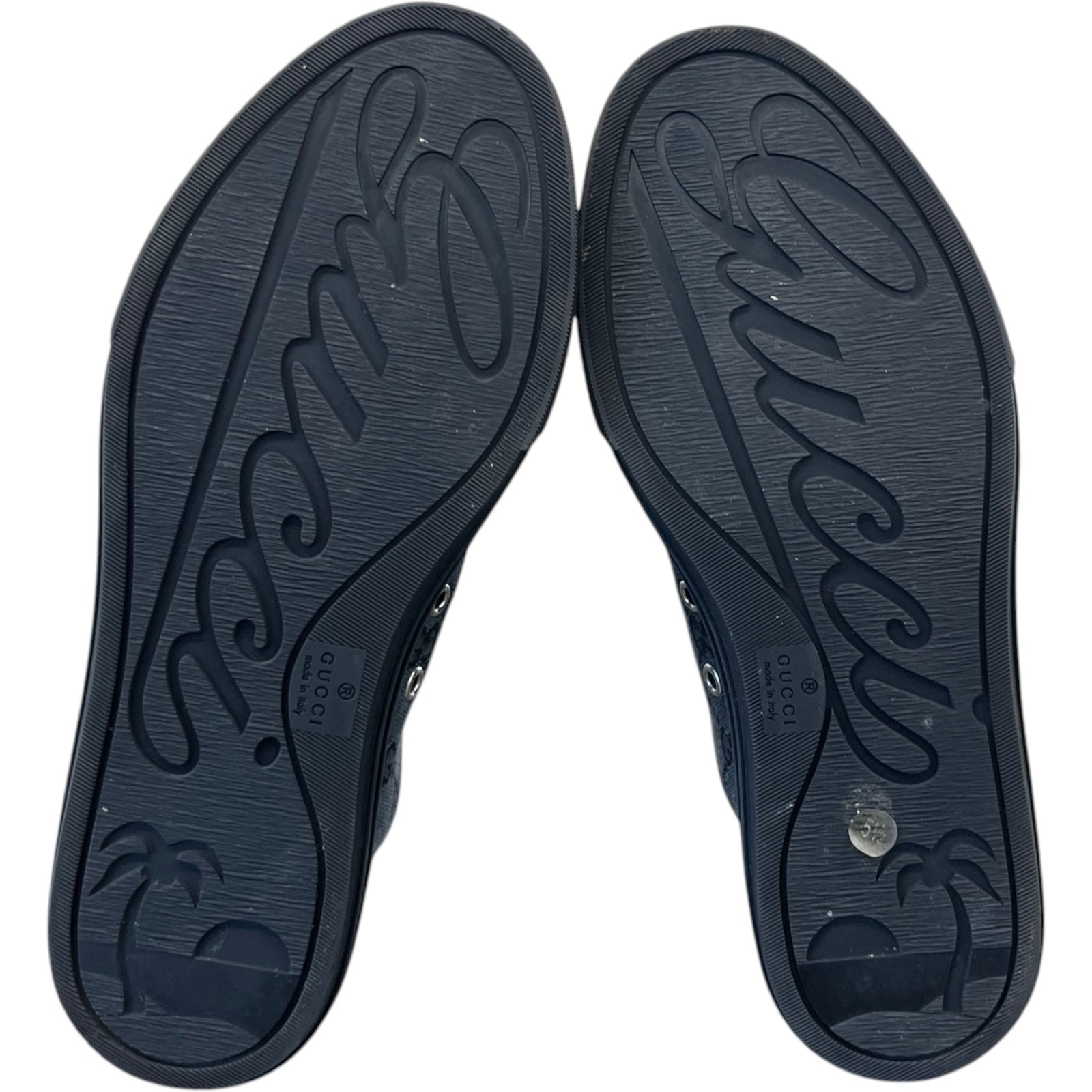 Women's Gg Supreme Low Trainers Black Size EU 38.5 / UK 5.5 - Photo 11