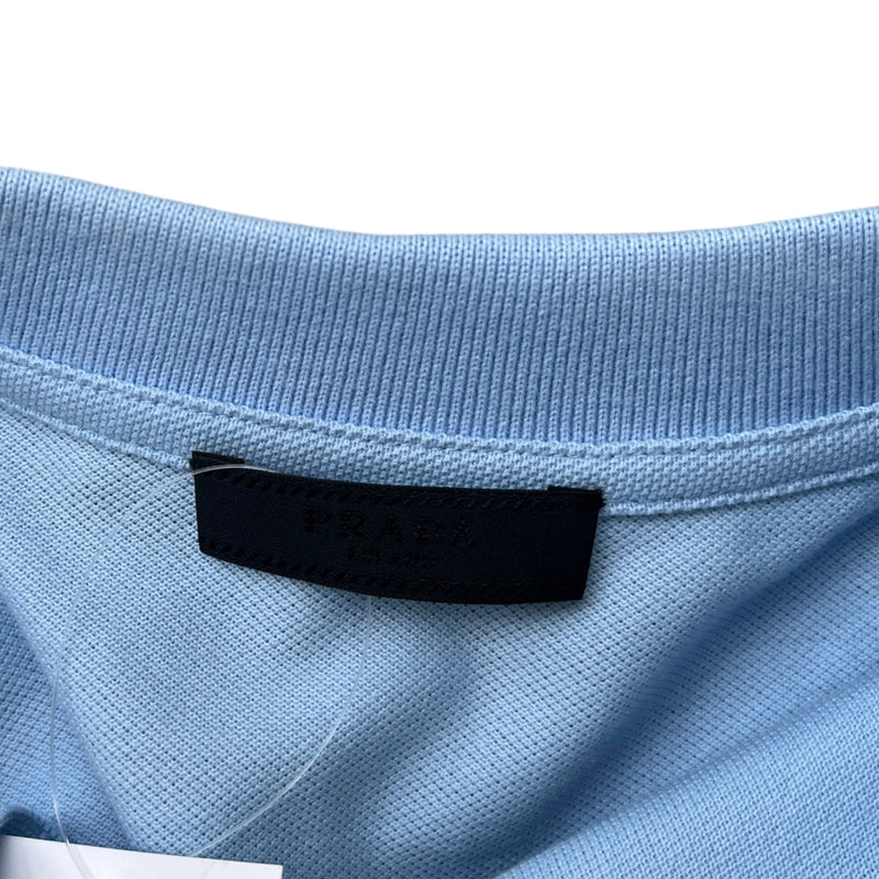 Men's Logo Polo Shirt Blue Size M
