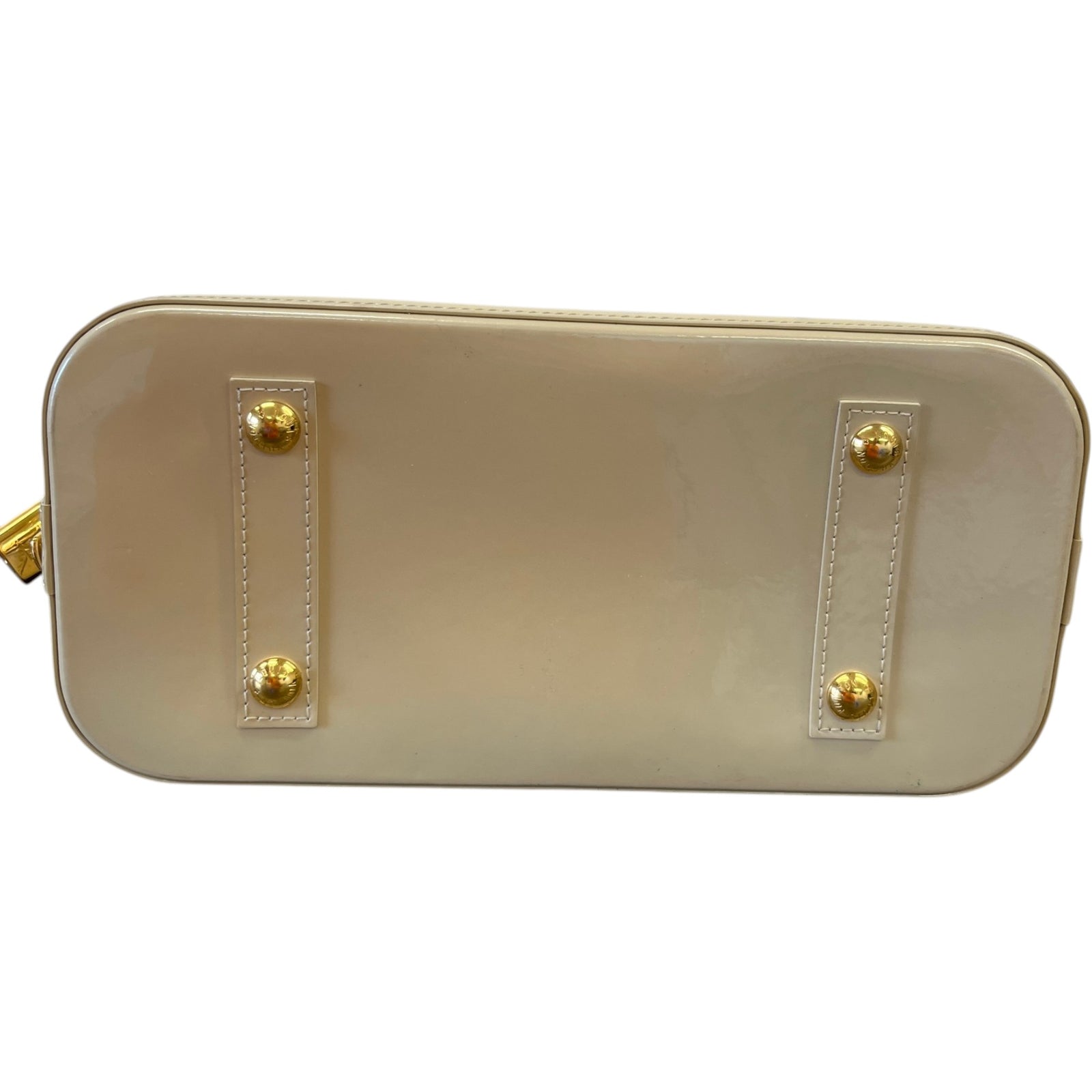 Women's Vernis Leather Alma Mm Bag Cream - Photo 10