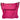 Women's Plaque Nylon Messenger Bag Pink