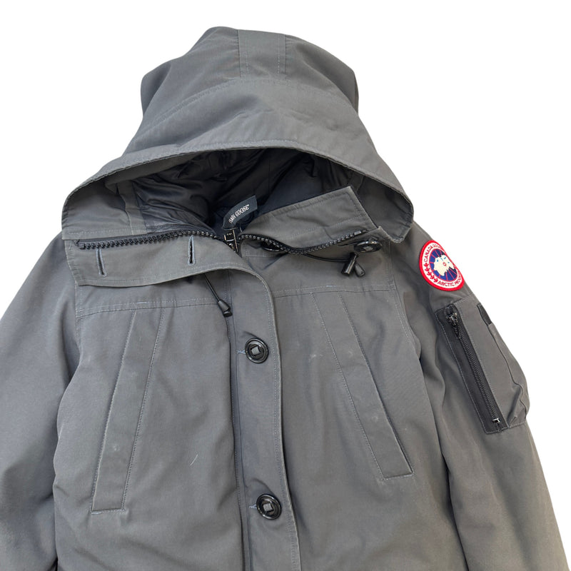 Women's Montebello Parka Down Jacket Grey Size M