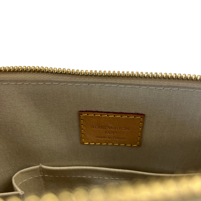 Women's Vernis Leather Alma Mm Bag Cream