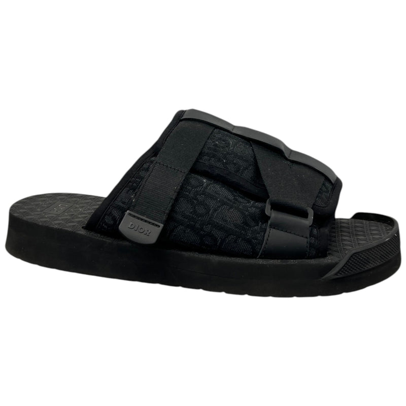 Men's Alpha Slides Black Size UK 10 / EU 44