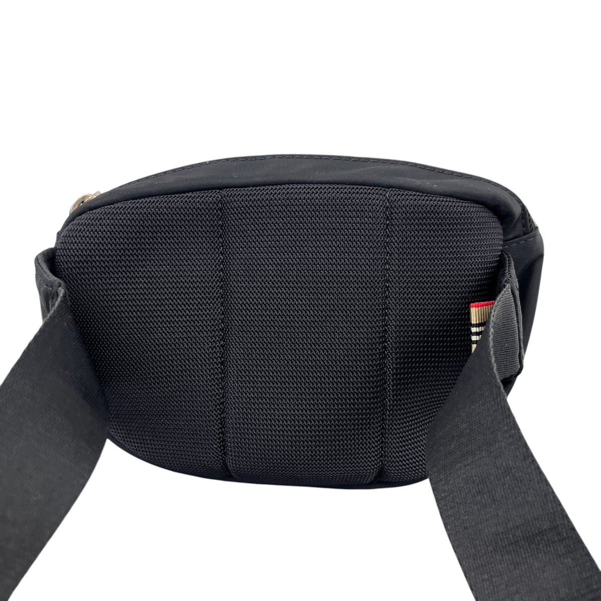 Men's Logo Cannon Nylon Belt Bag Black - Photo 3
