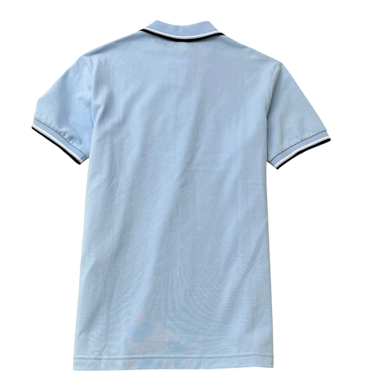 Men's Logo Polo Shirt Blue Size M
