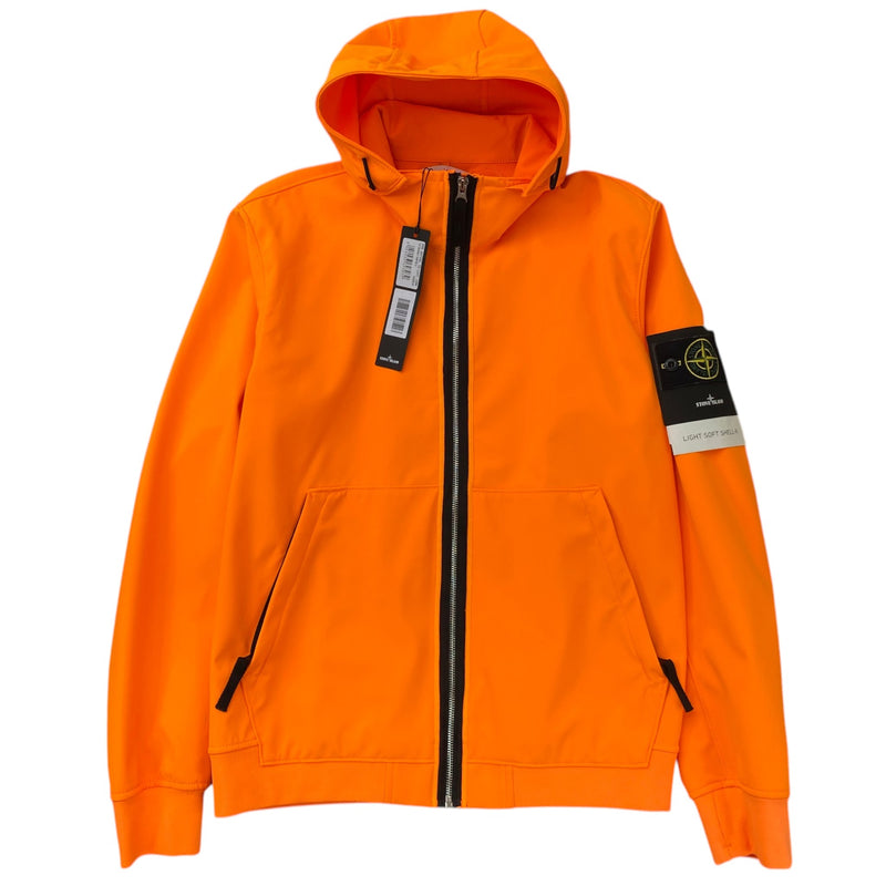 Men's Light Soft Shell-R Jacket Orange Size L