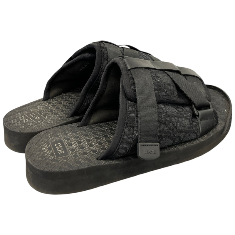 Men's Alpha Slides Black Size UK 10 / EU 44