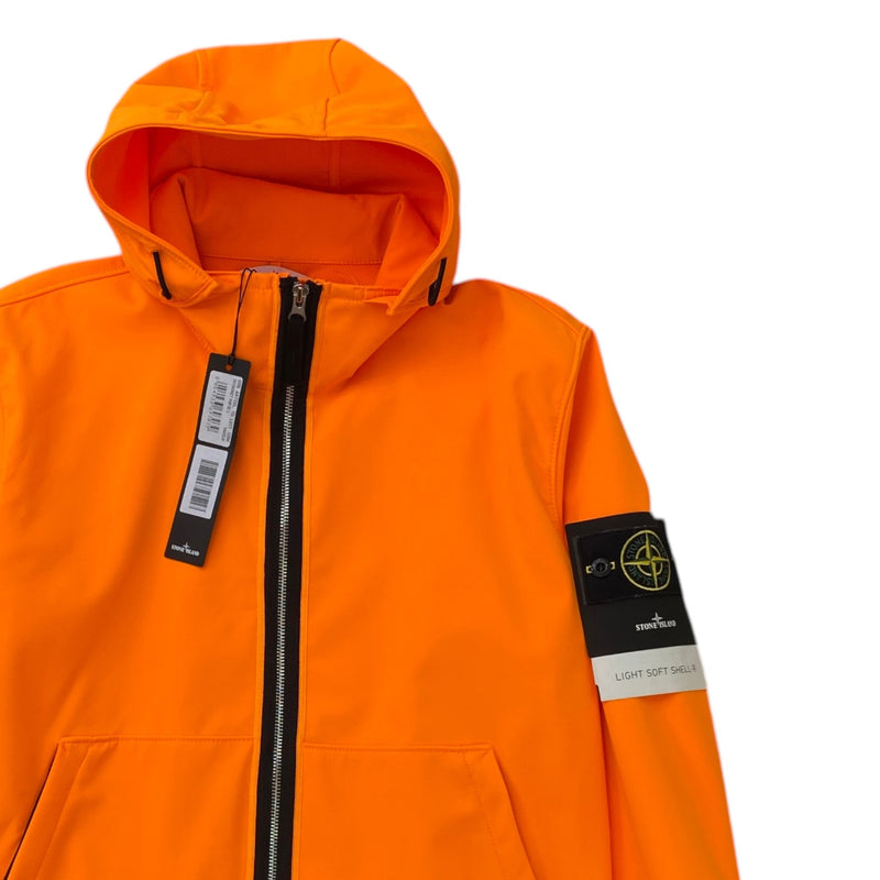 Men's Light Soft Shell-R Jacket Orange Size L