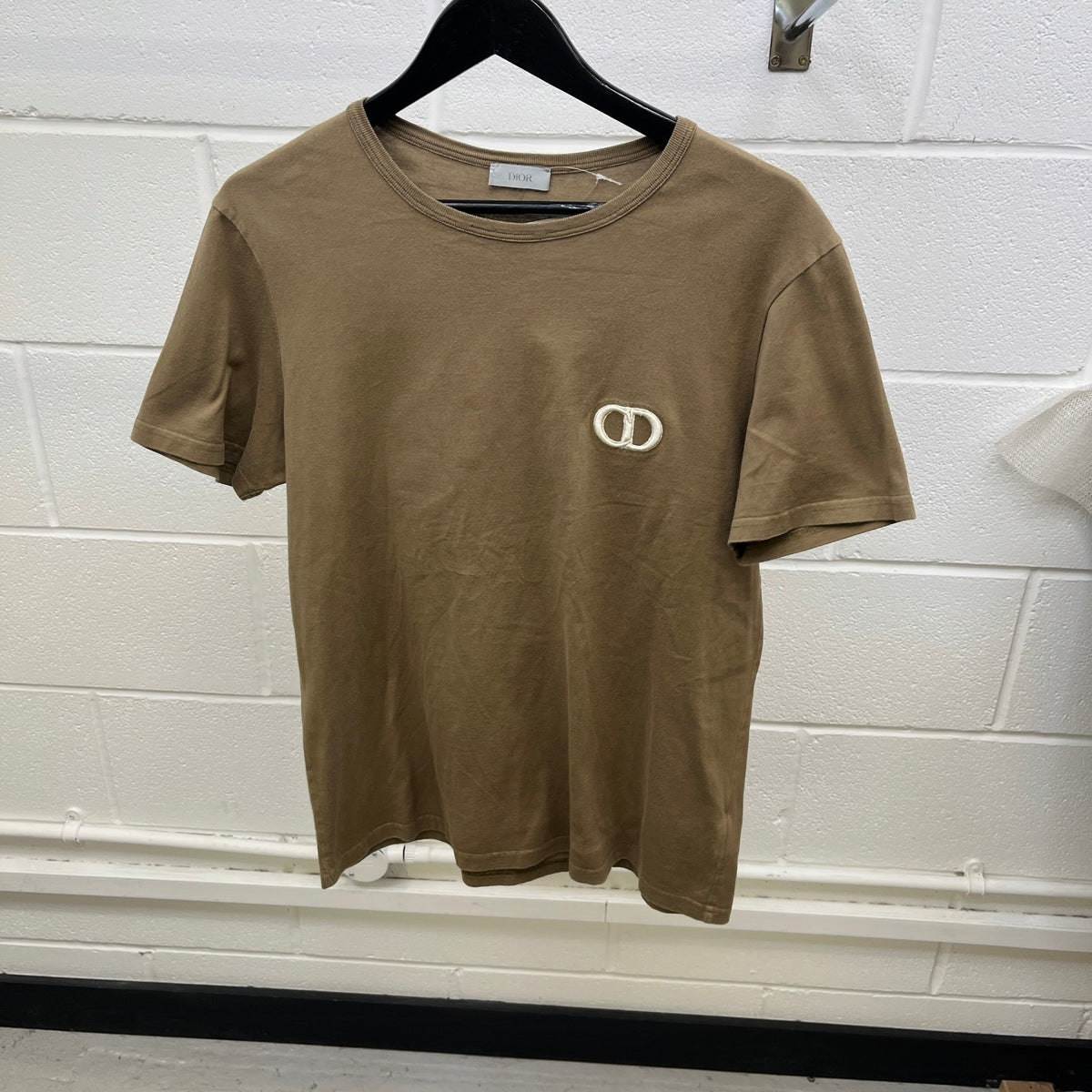 Men's CD Icon T-Shirt Beige Size M - Photo 9