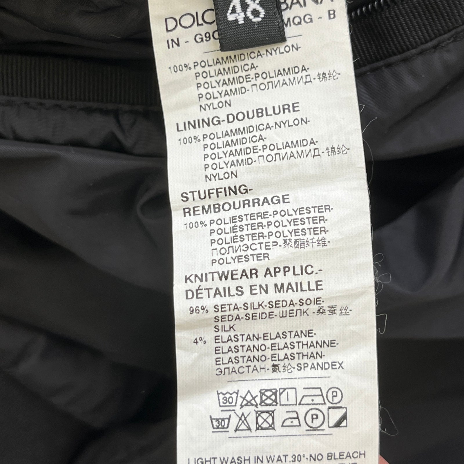Men's Plaque Logo Jacket Black Size IT 48 / M - Photo 7