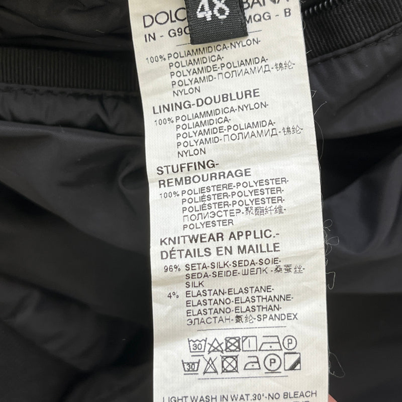 Men's Plaque Logo Jacket Black Size IT 48 / M