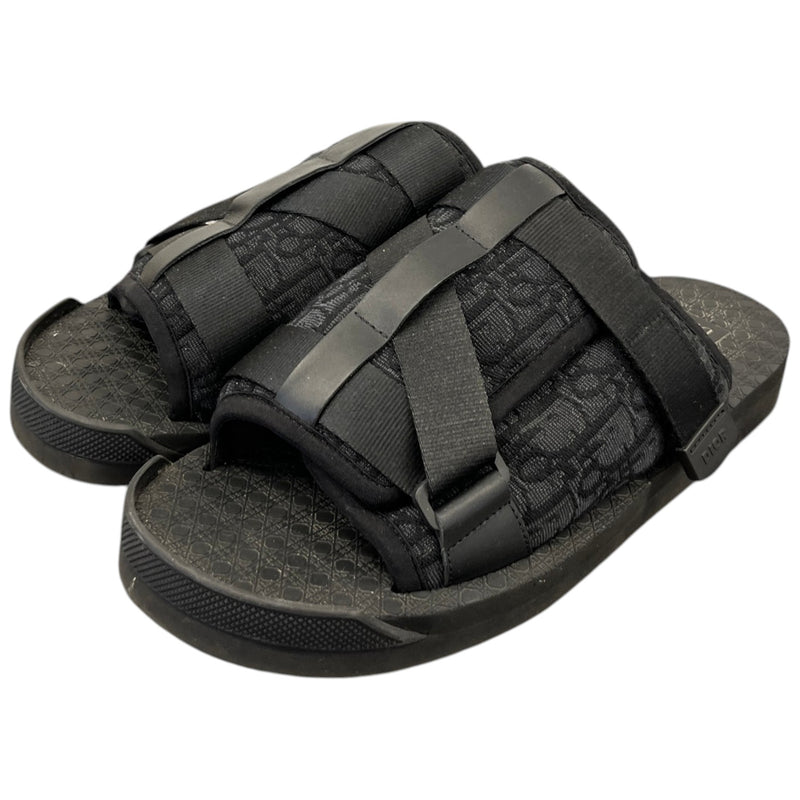 Men's Alpha Slides Black Size UK 10 / EU 44