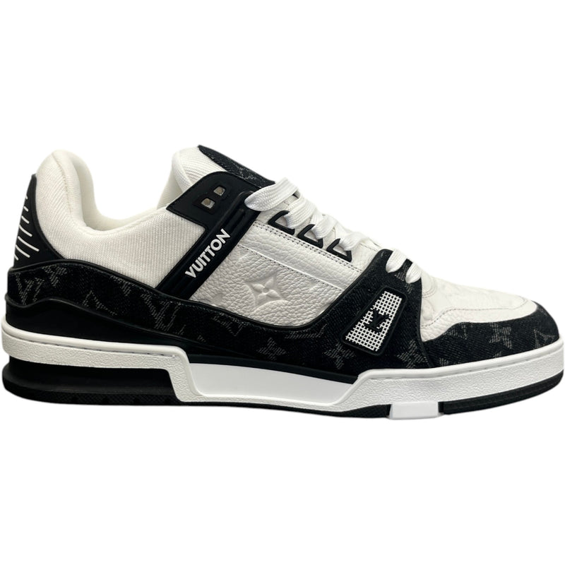 Men's Lv Denim Low Trainers Black Size EU 44 / UK 10