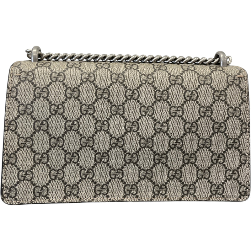 Gucci Women's GG Supreme Dionysus Small Shoulder Bag Beige