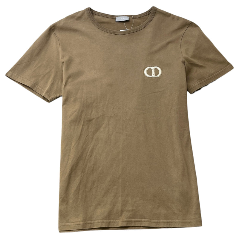Men's CD Icon T-Shirt Beige Size M