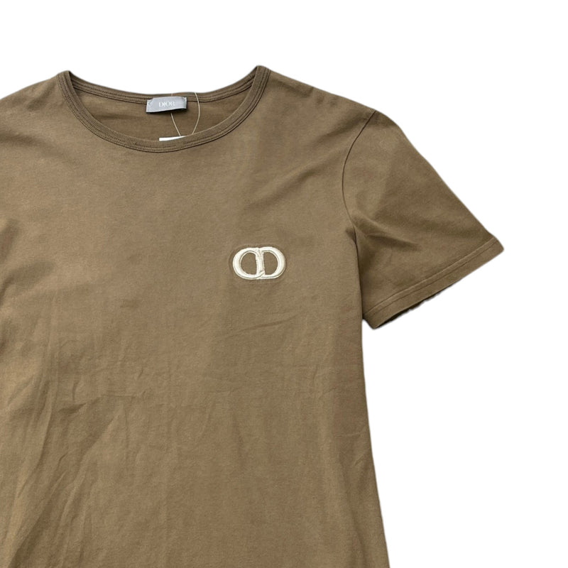 Men's CD Icon T-Shirt Beige Size M