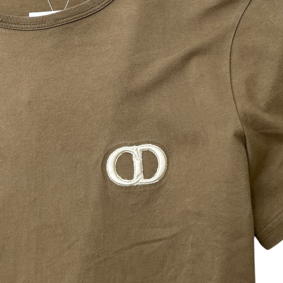 Men's CD Icon T-Shirt Beige Size M - Photo 5