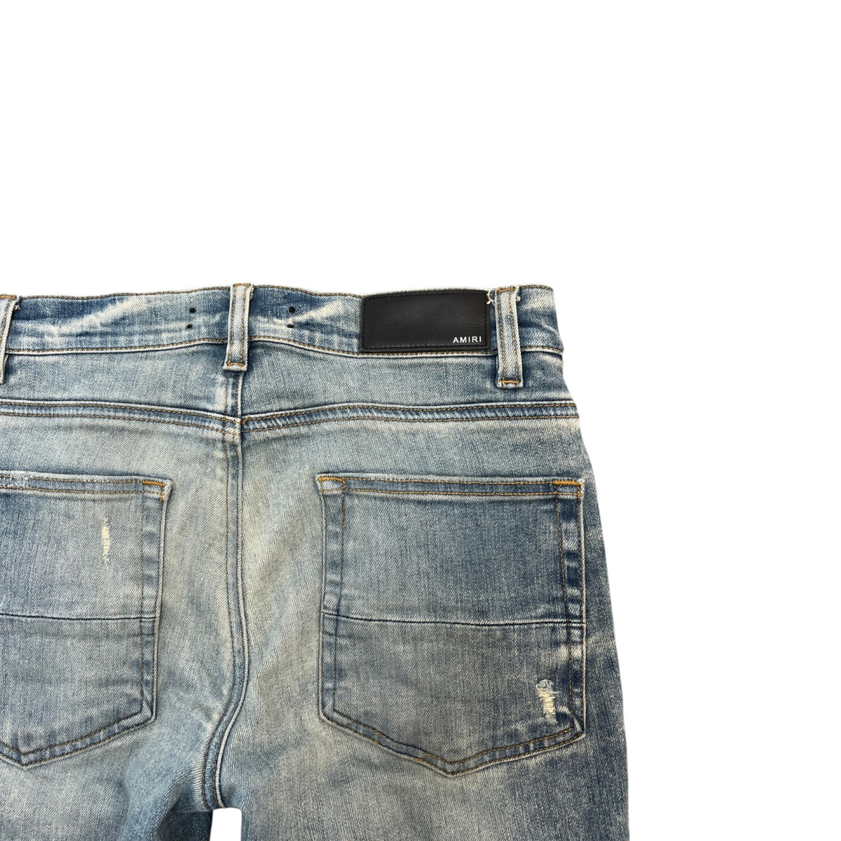 Men's Distressed MX1 Jeans Blue Size W31 - Photo 5