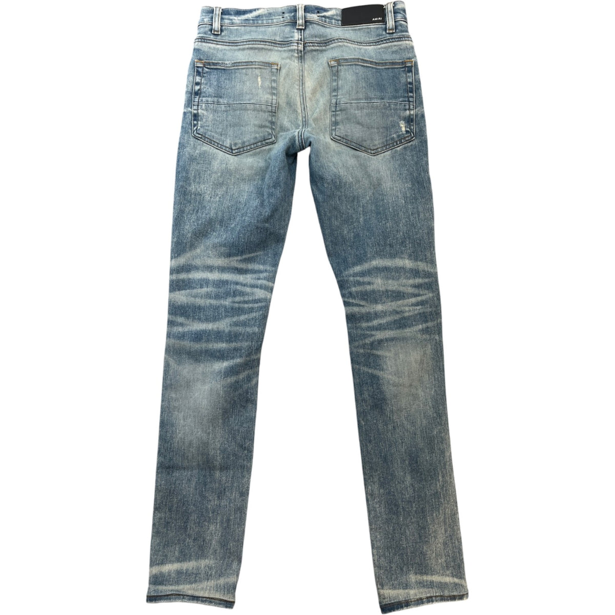 Men's Distressed MX1 Jeans Blue Size W31 - Photo 2